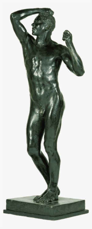 The Blind Man - Giclee Painting: Rodin's The Age Of Bronze, 1877, 24x18in.