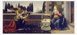 Leonardo Da Vinci Annunciation