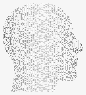 This Free Icons Png Design Of Binary Man Head