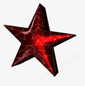 3d Christmas Star - Christmas Star 3d Png