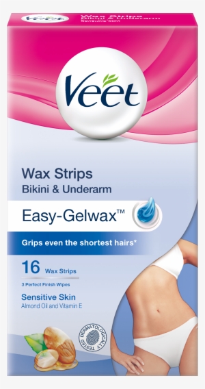 Veet Wax Strips For Bikini & Underarm, 16s - Asda Wax Strips