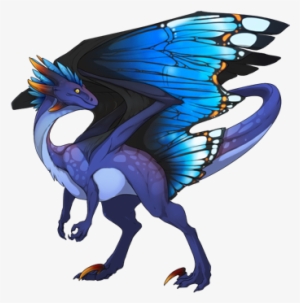 Blue Butterfly Skin - Twenty One Pilots Dragon