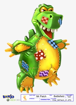 Patch Concept Art - Banjo Kazooie Art Work