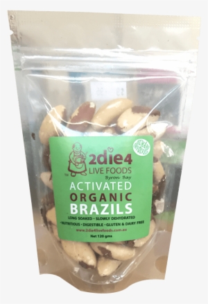 2die4 Brazil Nuts 120g - Almond