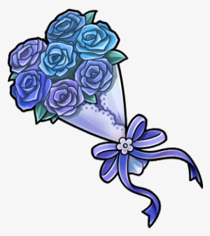 Gear-blue Bouquet Render - Blue Rose
