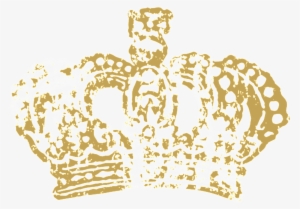 Golden Crown Seal Watercolor Transparent Illustration - Illustration