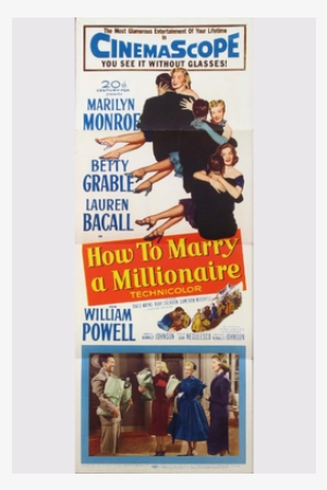 For Sale - Marry A Millionaire Movie Marilyn Monroe 24x18 Print