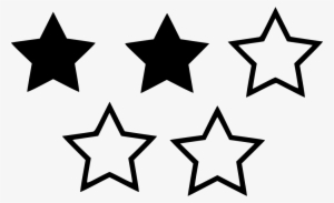 Png File - Four Star Rating Icon