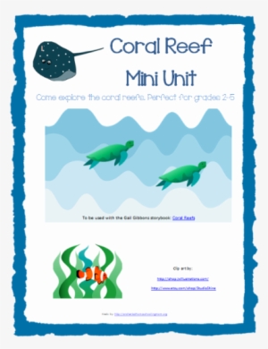 Coral Reef Mini Unit From Enchanted Homeschooling Mom - Coral Reef