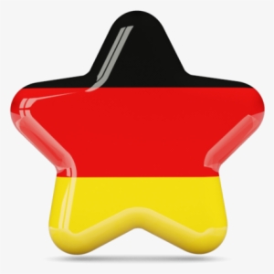 Germany Flag In A Star