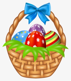 Easter Basket Clip Art Image
