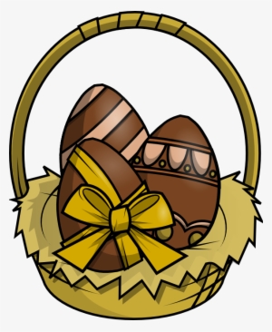 Free To Use Public Domain Easter Baskets Clip Art - Dibujos Huevos De Pascua