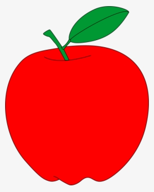 Red Apple Free Vector Clipart - Clipart Red Apple