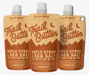 5 Maple & Sea Salt 3pk - Trail Butter - 4.5 Oz Pouch - Maple Syrup
