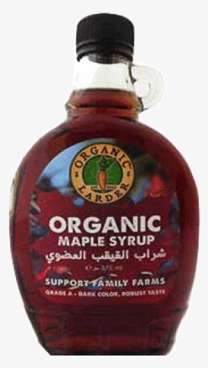 Organic Larder Maple Syrup Grade A Dark - Bottle