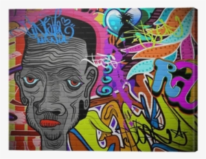 Graffiti Wall Urban Art Background - Urban Graffiti Wall Background