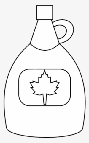 Pancake Clipart Maple Syrup Bottle - Maple Syrup