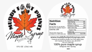 Maple Syrup Label