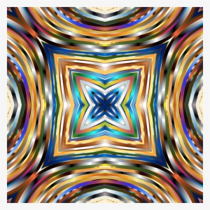 Psychedelic Square Icons Png Svg - Psychedelische Trippe Hippie Grußkarte