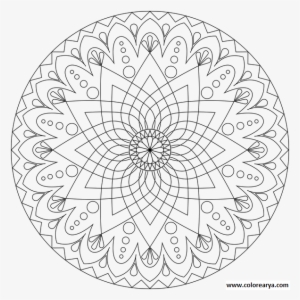 Mandalas Png Para Colorear - Mandala Coloring Pages Printable
