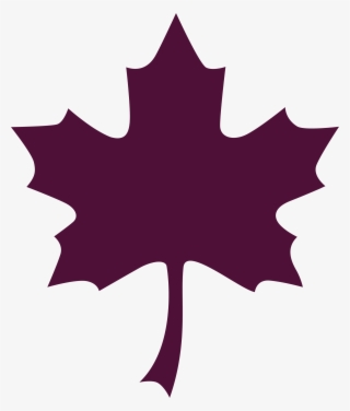 Maple Leaf Clipart Purple - Air Canada Vacation Logo