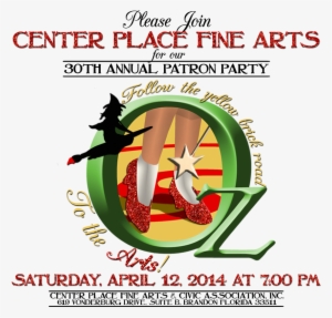 Proceeds From Our Annual Patron Party/arts Gala Will - Information