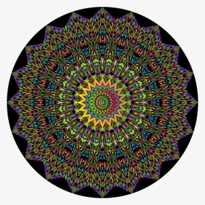 Physcedelic Clipart Mandalas - Psychedelic Mandala