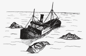 Shipwreck - Drawing