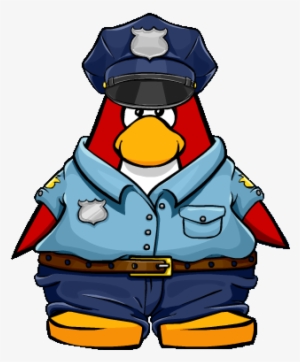 Cop - No Anime Club Penguin