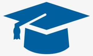 Graduate Logo In Blue Png