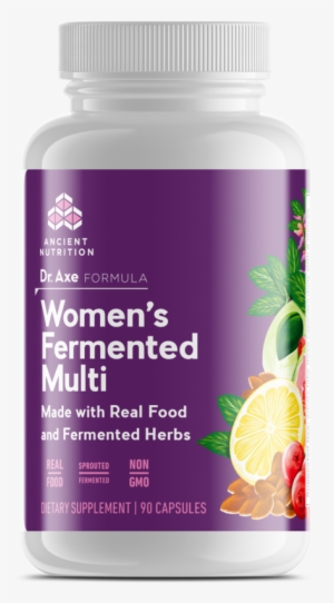 Women's Fermented Multi - Men's Organic Multivitamin From Axe Organics - By Dr.