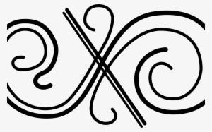 Cliparts X Carwad Net - Flourish Clip Art