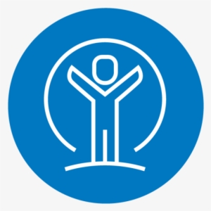 Flourish Is A Positive Approach To Health And Wellbeing - Transport Logistics Icon Plane Blue