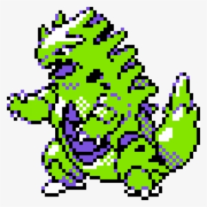 Tyranitar's Galleries - Pokemon Crystal Tyranitar Sprite