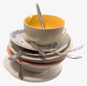 Clip Royalty Free Download Collection Of Transparent - Dirty Utensils