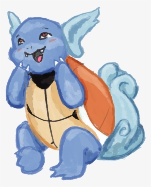Wartortle 572 Kb - Blushing Wartortle