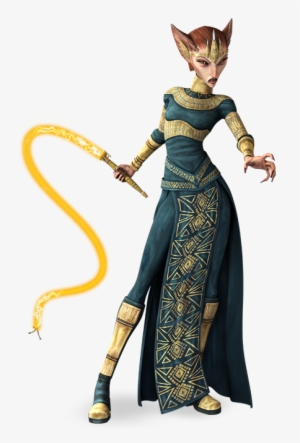 Miraj Scintel And Her Shock Whip - Star Wars The Clone Wars Queen Miraj