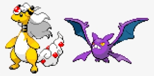 Crobat And Ampharos - Zubat Golbat And Crobat