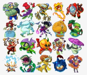 This Is The Gallery For Plants Vs - Dibujos De Plantas Vs Zombies Heroes