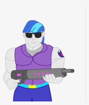 Derek The Metagamer, Digital Drawing, Duke Nukem, Equestria - Cartoon
