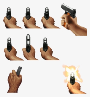 I Used Exhumed/powerslave Hands For Centered View, - Duke Nukem 64 Sprites