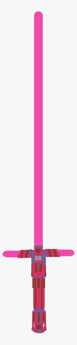 Mabel Pine's Crossguard Lightsaber - Lilac