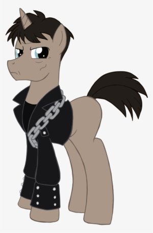 #1470085 - Artist - Edcom02, Artist - Jmkplover, Clothes, - Johnny Blaze Pony