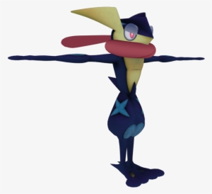 Download Zip Archive - Greninja Smash Bros Model