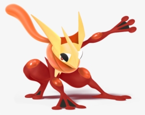 Greninja Delphox - Super Smash Ash Greninja Shuriken
