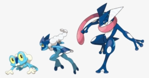 Froakie Frogadier Greninja Evo - Greninja Evolution