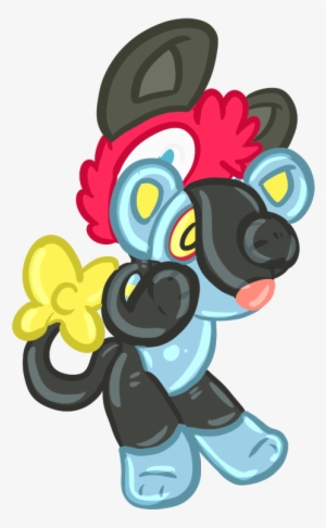 A Crosscheck Fox Gets Into A Luxray - Illustration