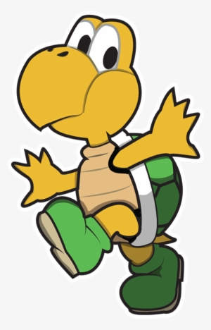 Koopa Troopa - Mario Bros Vector Png