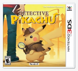 Detective Pikachu Box Art - Detective Pikachu Nintendo 3ds
