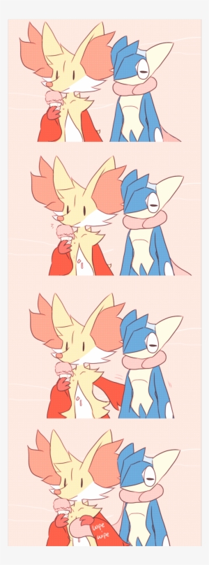 Pokemon Braixen X Greninja